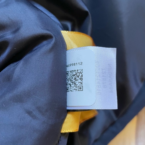 The North Face Sherpa Nuptse Jacket In Aviator Navy - Picture 9 of 10